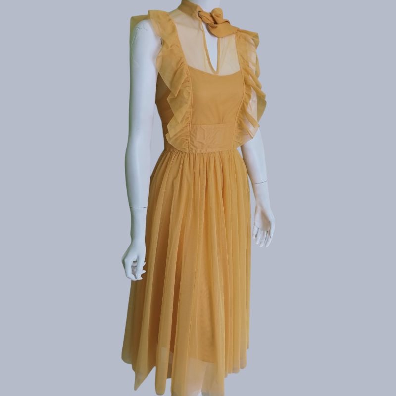 Long dress in tulle - Image 6