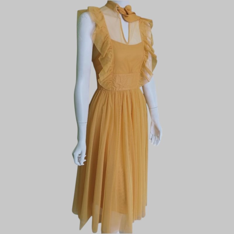 Long dress in tulle - Image 3