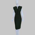 Trussardi - Tubino nero in lino