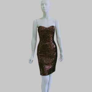 Abito senza logo - Vestito sartoriale di paillettes