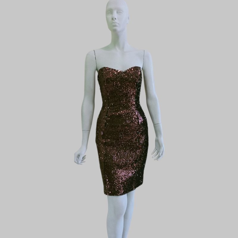 Abito senza logo - Vestito sartoriale di paillettes