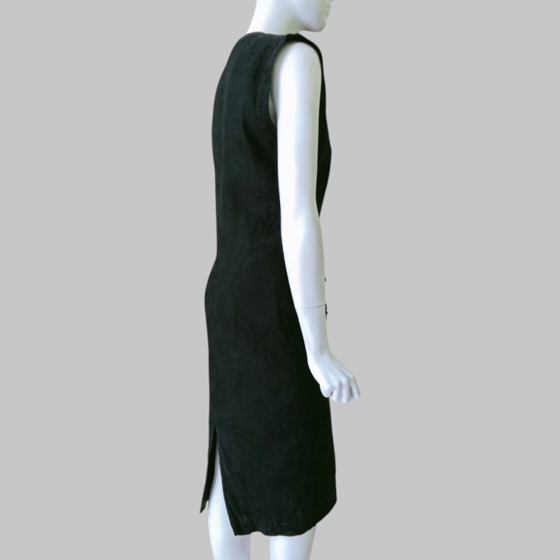 Trussardi - Tubino nero in lino - immagine 6