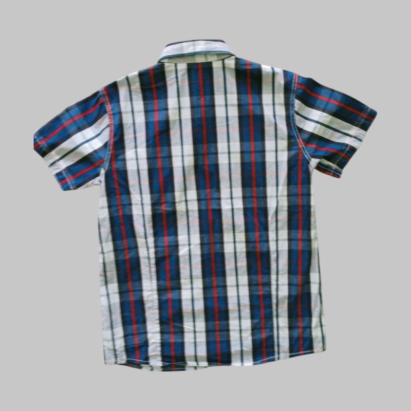 Ckecked shirt. Two pockets. Short leeves - Image 3