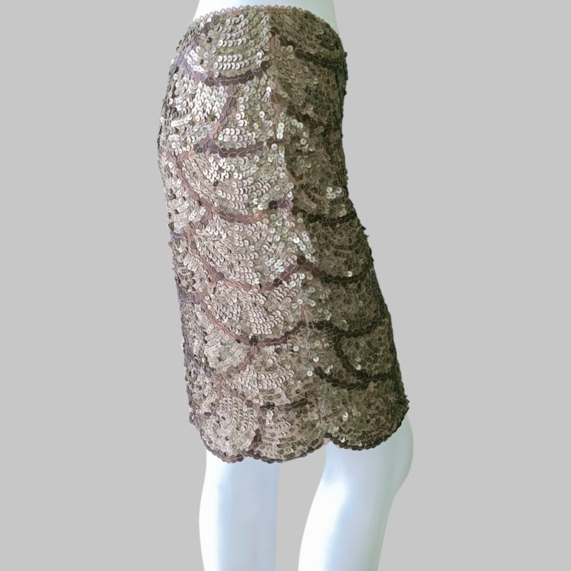 Pinko - Patterned sequin skirt - Image 3