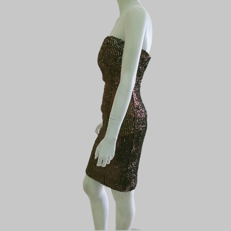 Abito senza logo - Vestito sartoriale di paillettes - immagine 4