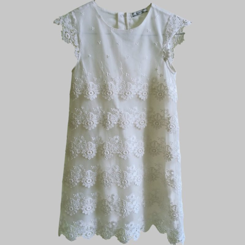 Vestito elegante in pizzo - immagine 2