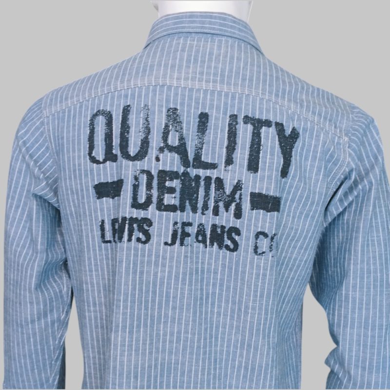 Levis- Camicia a righe - immagine 4
