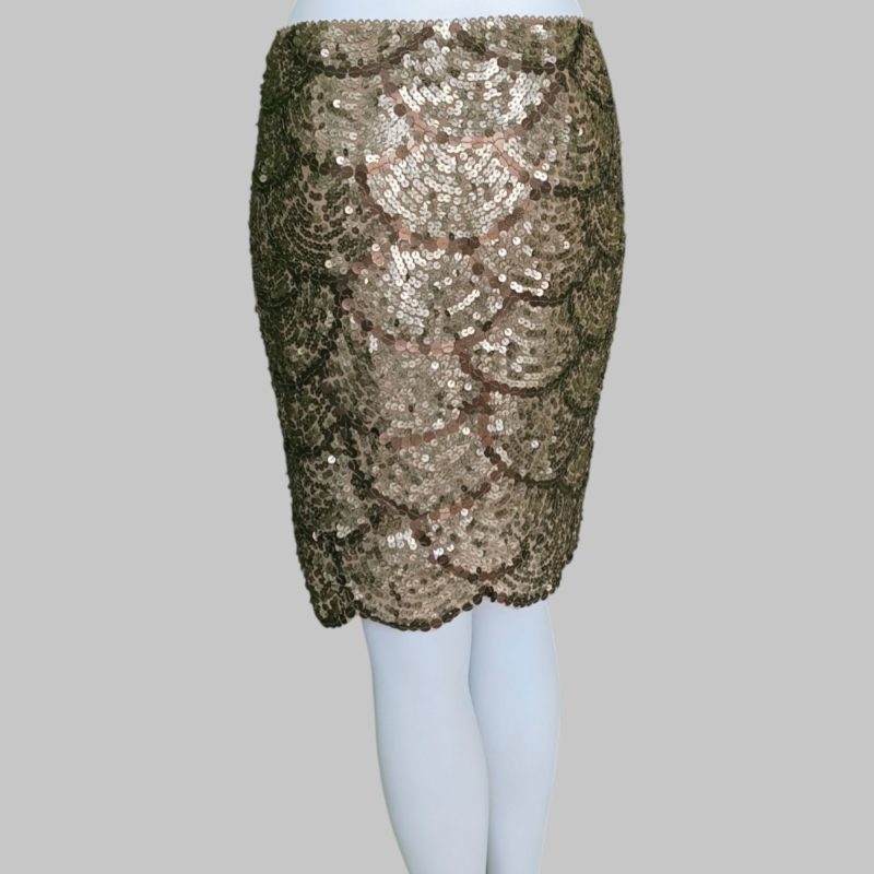 Pinko - Patterned sequin skirt - Image 5