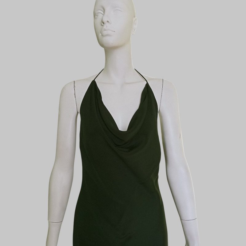 LALTRAMODA - Vintage 2003 -Abito lungo scollato - immagine 8