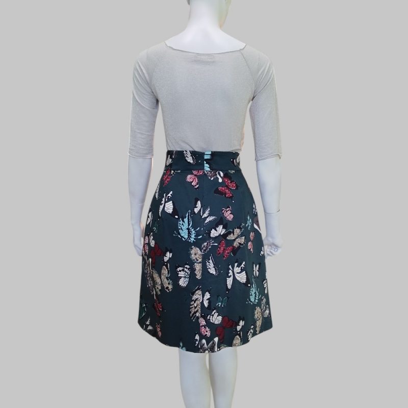 Max Mara - Gonna fantasia farfalle - immagine 3
