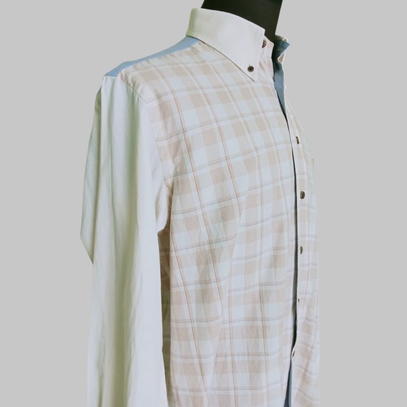 Harmont & Blaine - Camicia beige a quadri - immagine 3