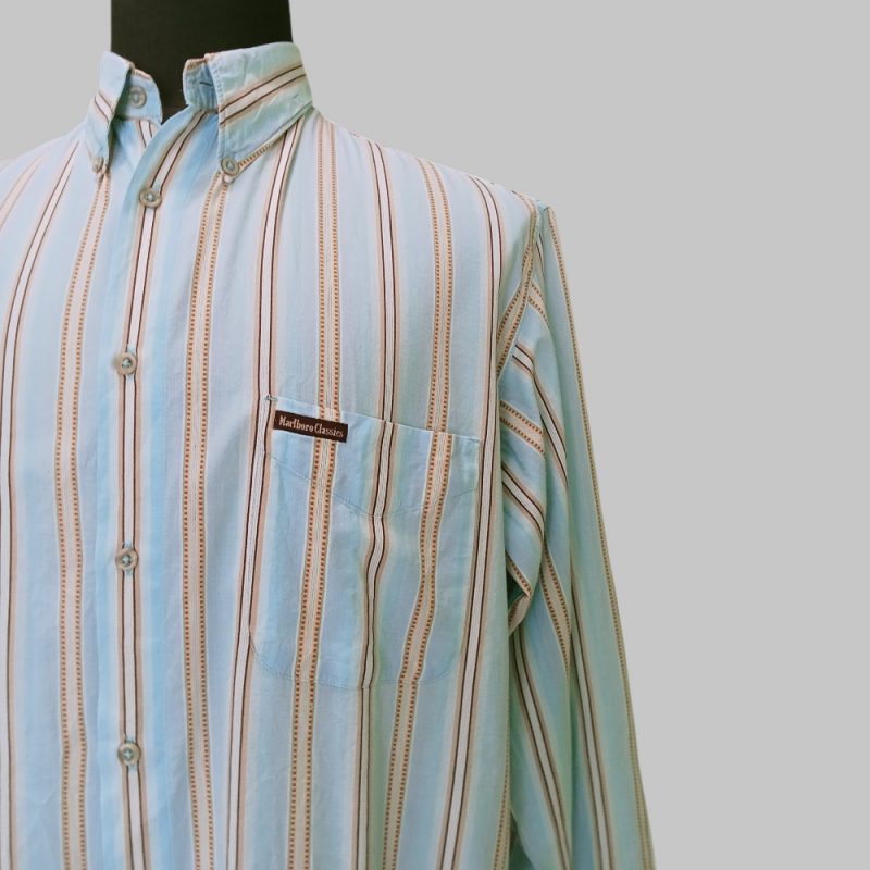 Marlboro Classic - Camicia a righe - immagine 2