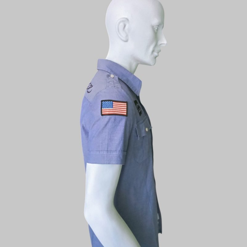 Blauer USA - Camicia blue con logo - immagine 4