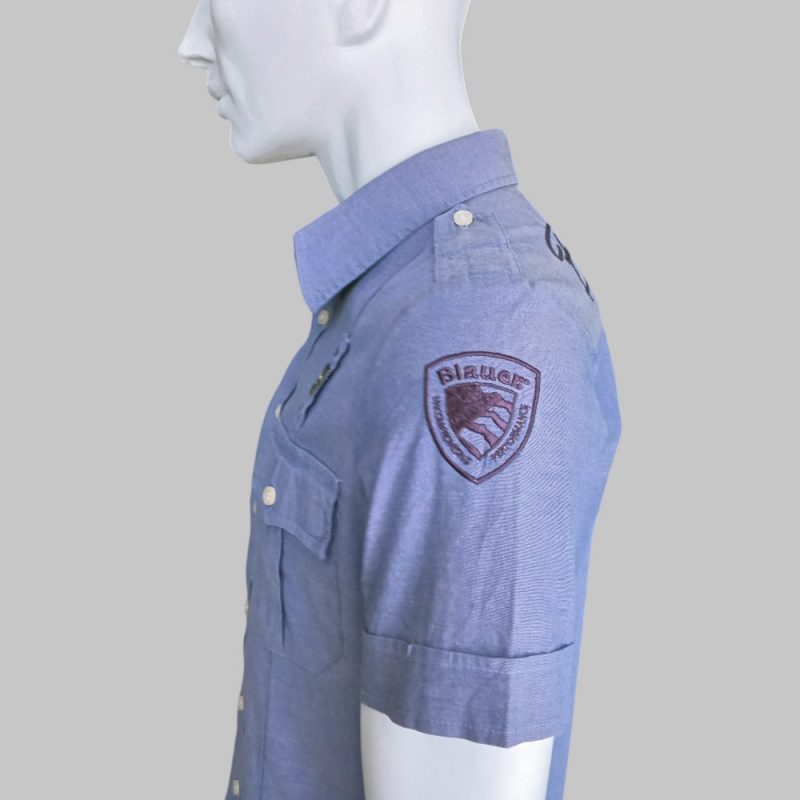 Blauer USA - Camicia blue con logo - immagine 5
