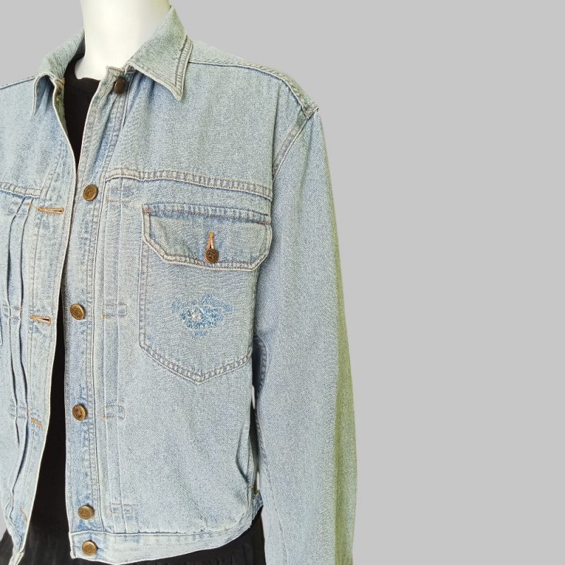 Laura Biagiotti - Giubbino in denim anni 80s' - immagine 3