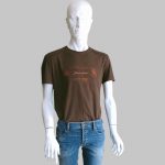 Just Cavalli - T-shirt marrone. Anni 90
