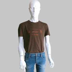 Just Cavalli - T-shirt marrone. Anni 90