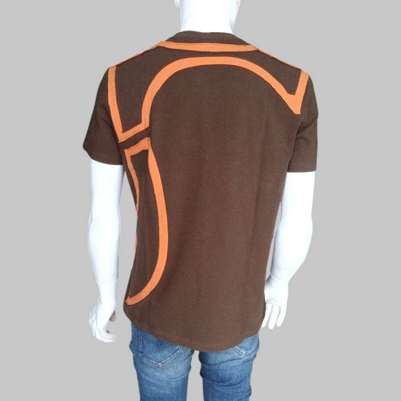 Just Cavalli - T-shirt marrone. Anni 90 - immagine 4