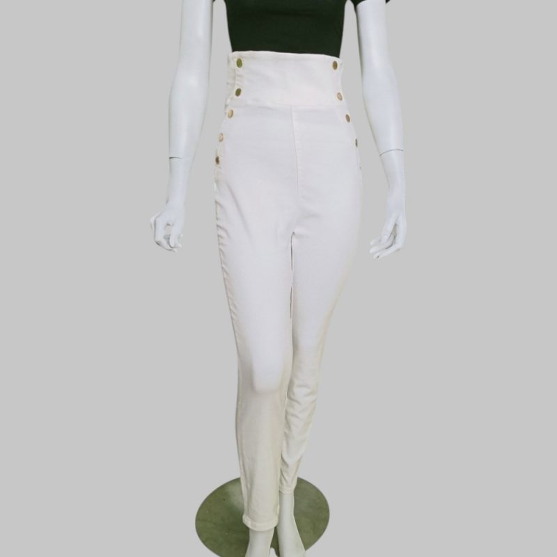 Guess - Pantalone a vita alta - immagine 2