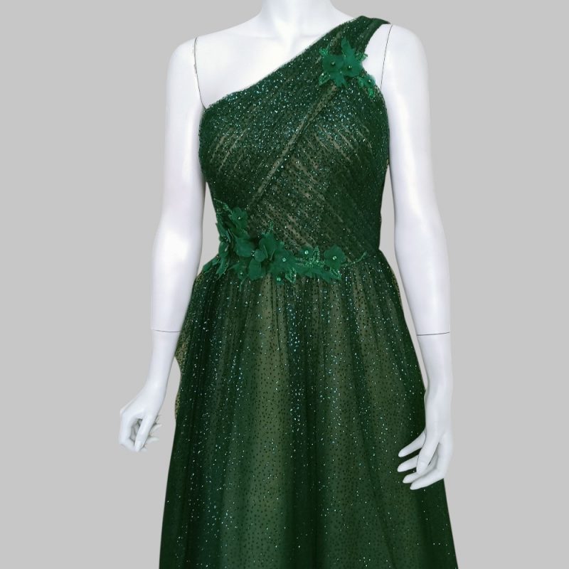 Marchese Notte - Abito verde smeraldo - immagine 4