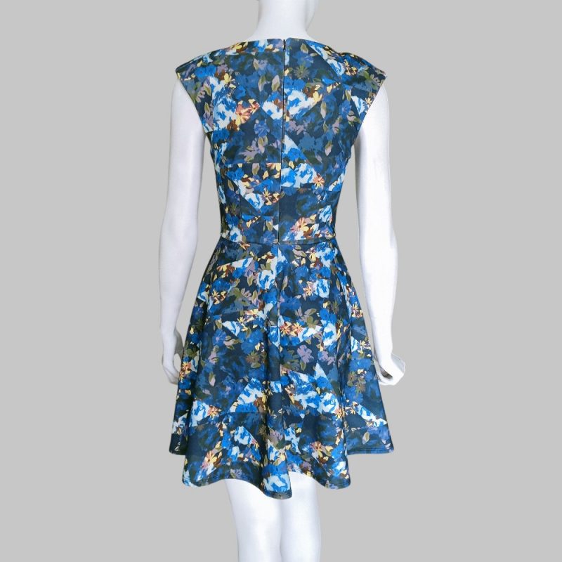 Guess- Abito Blue a Fiori - immagine 3