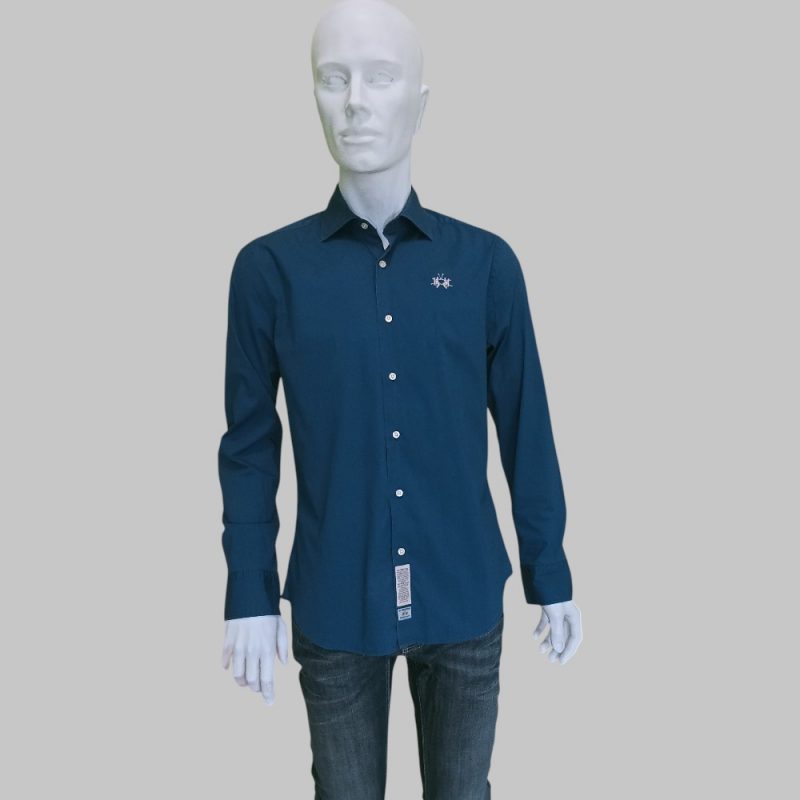 La Martina - Camicia Blu - immagine 2