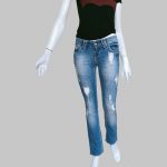 Galliano - Straight Jeans anni 90