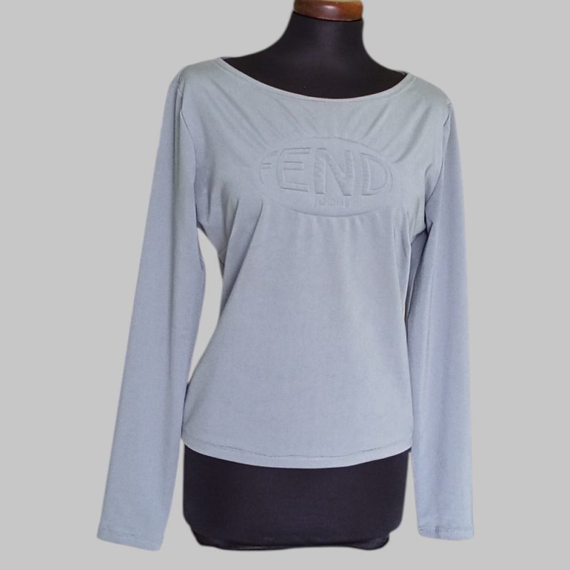 FENDI JEANS Maglia con logo - immagine 2