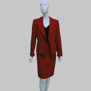 FERRE' - Tailler Rosso Porpora Vintage
