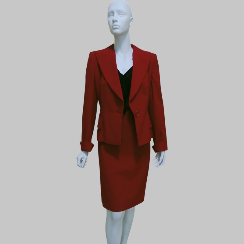 FERRE' - Tailler Rosso Porpora Vintage