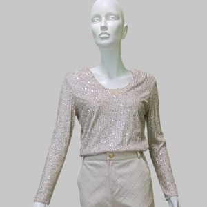 CARLA CRUIZ - Pullover Paillettato