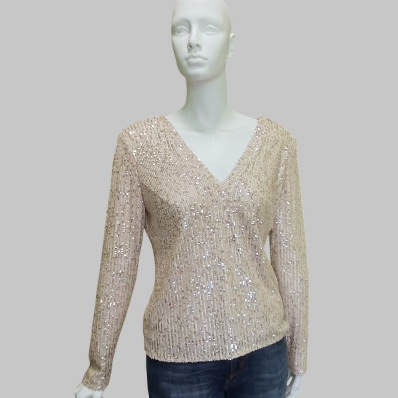 CARLA CRUIZ - Pullover Paillettato - immagine 3