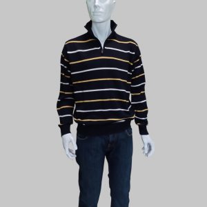 LINEA SARTORIALE - 70% Lana Merino - Pullover a Righe