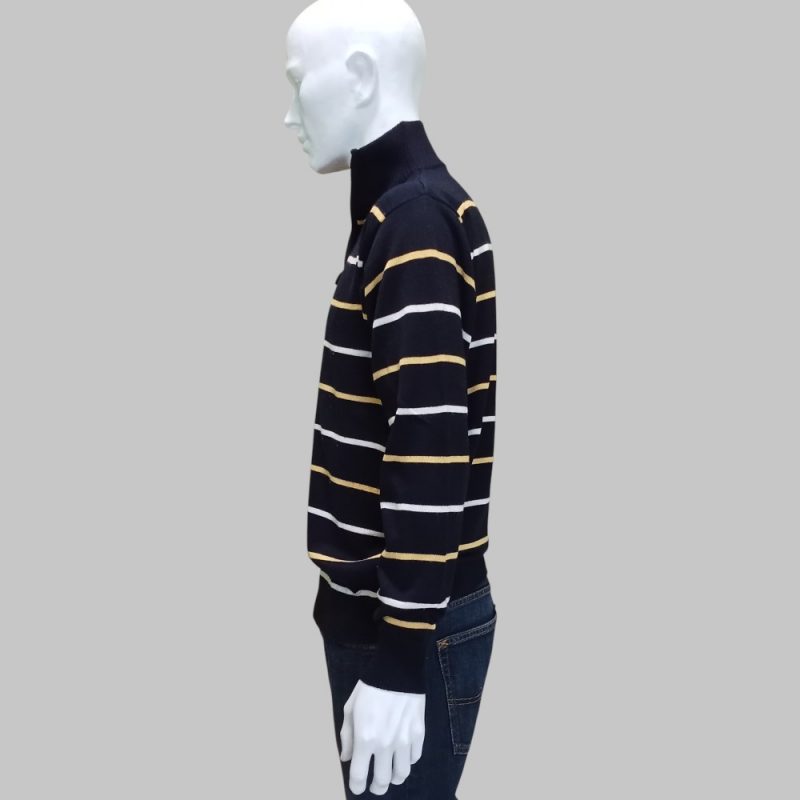 LINEA SARTORIALE - 70% Lana Merino - Pullover a Righe - immagine 4