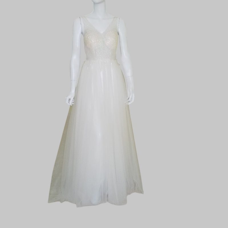 Abito senza Logo - Abito da Sposa Nuovo - immagine 2