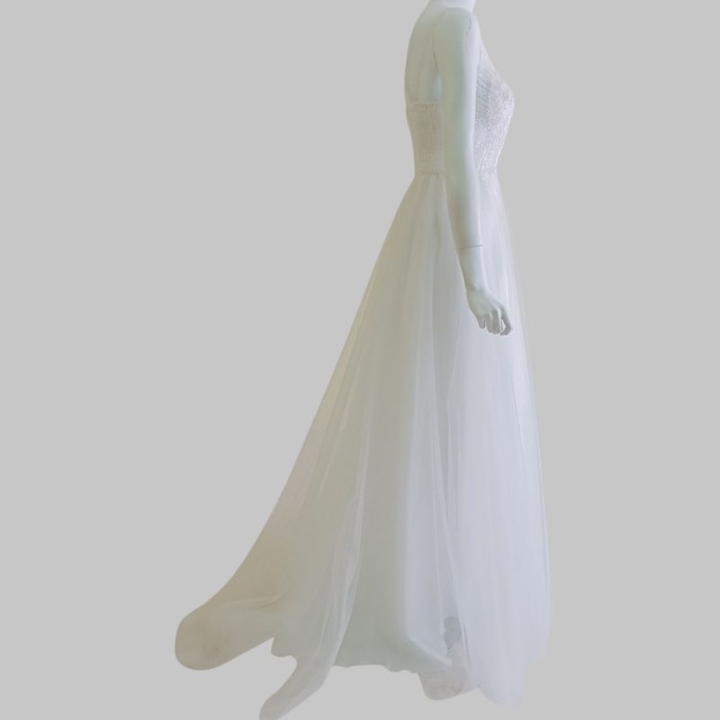 Abito senza Logo - Abito da Sposa Nuovo - immagine 4