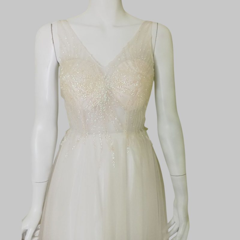 Abito senza Logo - Abito da Sposa Nuovo - immagine 5