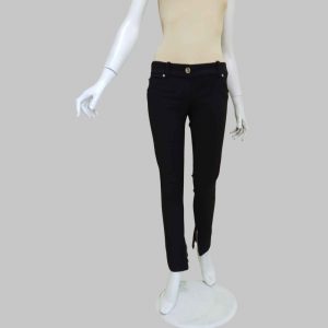 Elisabetta Franchi - Pantalone con Zip alle Caviglie