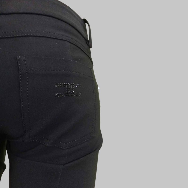 Elisabetta Franchi - Pantalone con Zip alle Caviglie - immagine 4