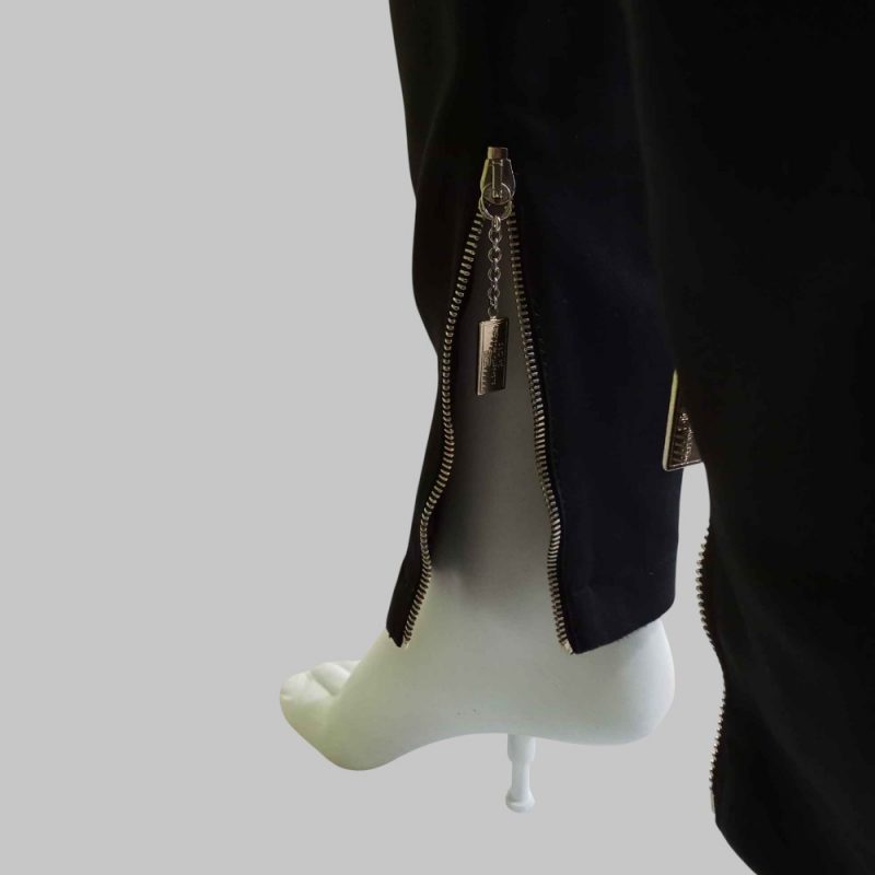 Elisabetta Franchi - Pantalone con Zip alle Caviglie - immagine 5
