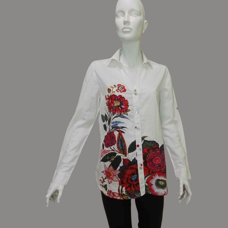 DESIGUAL - Camicia con Fiori