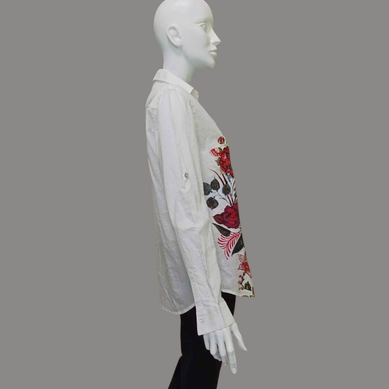 DESIGUAL - Camicia con Fiori - immagine 5