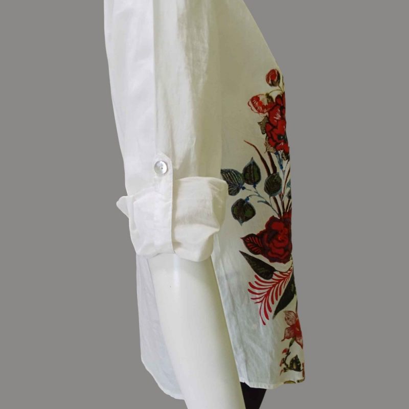 DESIGUAL - Camicia con Fiori - immagine 7