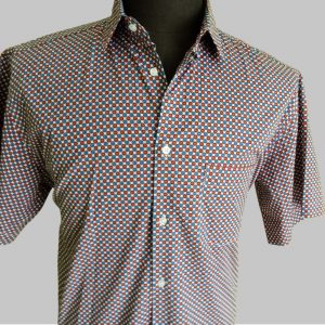 Bulgarini - Camicia a Fantasia Geometrica